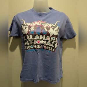 Gildan Kalahari Nationals Kids Blue T-Shirt Size Medium